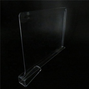 Nouvelle conception de séparateur d'étagère réglable en acrylique pour placard et bibliothèque - Product Image 3