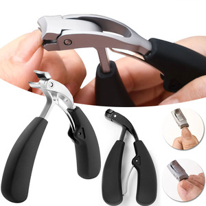 Nouvel Outil de Coupe-Ongles en Acier Inoxydable Courbé à Grande Ouverture Anti-éclaboussures, Conception Ergonomique, Vente en Gros - Product Image 1