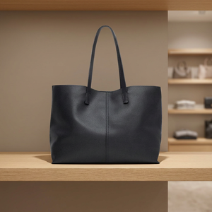 Sac à main en cuir véritable noir pour femme, style américain/occidental, fermeture à glissière, imperméable, léger, écologique, bandoulière - Product Image 3