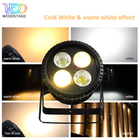 Luz LED DMX512 RGBW 4 en 1 de 4x50W con IP65, Temperatura de Color 3000-6000K, 1 Año de Garantía para Iluminación de Escenarios y Proyecciones
