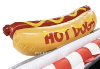 Camion gonflable portatif de hot-dogs de cabine de chariot de nourriture de promotion commerciale camion gonflable Van camion gonflable de nourriture pour la publicité