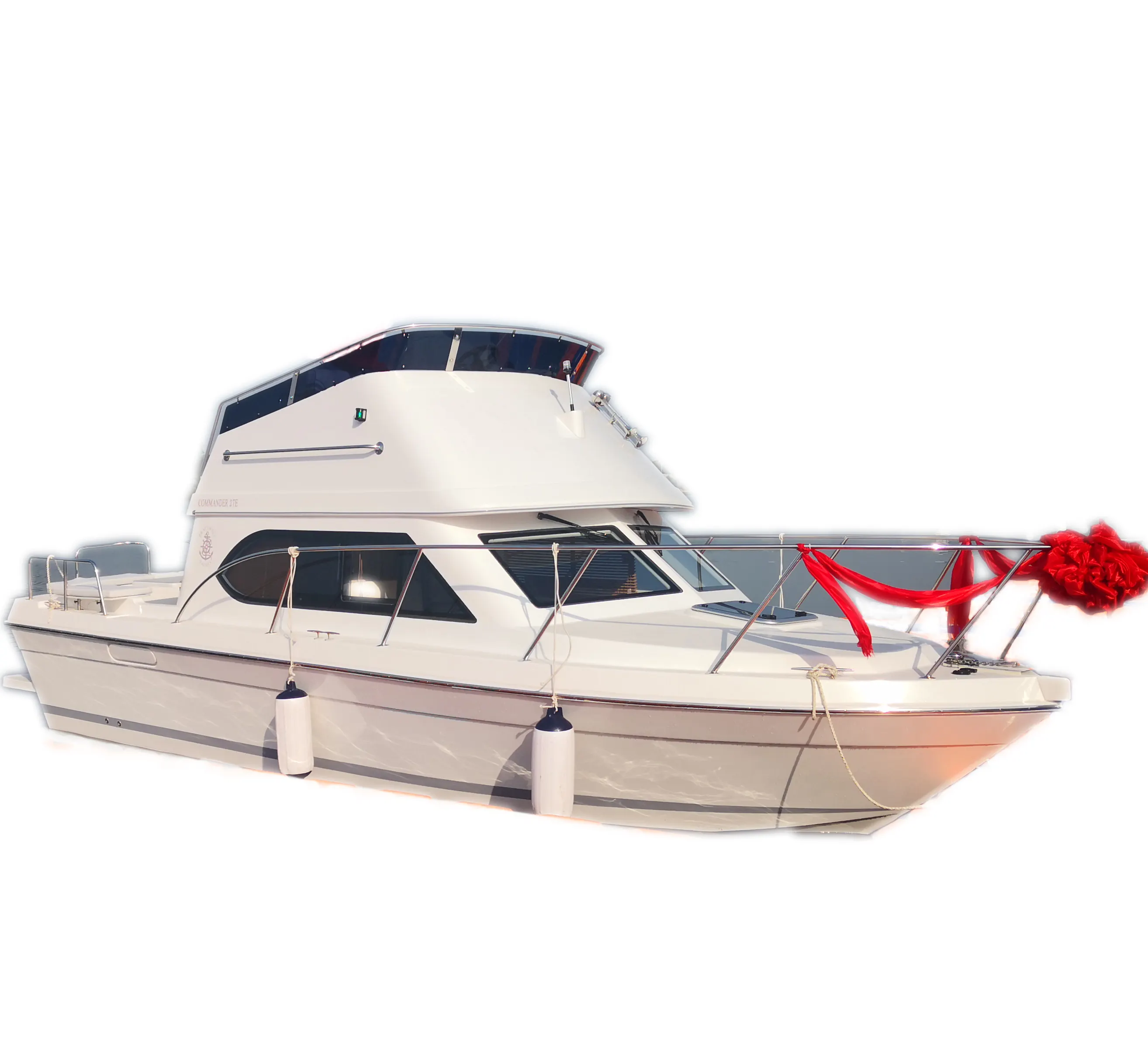 Barco de pesca de 8,2 M Commander 27 de fibra de vidrio admite producción y venta personalizadas de yates