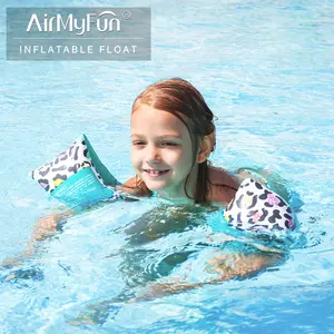 Pvc Safety Inflatable Float Durable Plastic Lovely Cool Baby Swim Bands Sleeves Band Case Arm Ring