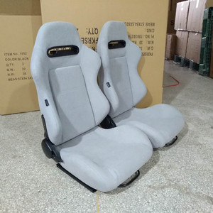 Sedile da Corsa Ergonomico Universale 1035 Rending Stile SR3, Sedile Sportivo in Pelle Scamosciata di Alta Qualità per Drift/Sim Racing - Product Image 5
