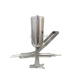 เครื่องบรรจุครีมแบบมือหมุน<span class=keywords><strong>พ</strong></span>ร้อมถุงพลาสติกสำหรับร้านเบเกอรี่ <span class=keywords><strong>ร้าน</strong></span>กาแฟ  เครื่องฉีดครีมสแตนเลสสำหรับพัฟและคัพ<span class=keywords><strong>เค้ก</strong></span> - Product Image 5