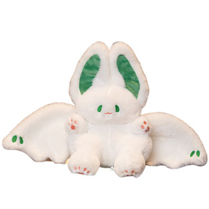 Dl22310 <span class=keywords><strong>Kawaii</strong></span> Mềm Fluffy Trắng <span class=keywords><strong>Bat</strong></span> Thỏ Đồ Chơi Sang Trọng Nhồi Bông Plushie Động Vật Bunny <span class=keywords><strong>Bat</strong></span> Đồ Chơi Cho Trẻ Em Quà Tặng Sinh Nhật Cho Cô Gái - Product Image 4