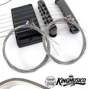 Cuerdas de <span class=keywords><strong>Guitarra</strong></span> de Acero con Alto Contenido de Carbono y Aleación de Níquel OEM Personalizadas, Cuerdas Resistentes al Óxido, <span class=keywords><strong>para</strong></span> <span class=keywords><strong>Guitarra</strong></span> Clásica, Acústica y Eléctrica, Venta al por Mayor - Product Image 5