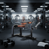 Liva LW-H017 Système de sécurité d'isolation de la cheville pour Tibia Flexor, réglable, à charge de plaques en acier, de performance commerciale élevée, pour chargeur moyen
