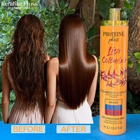 Pabrik Protein Keratin OEM Label Pribadi Perawatan Keratin Pelurusan Rambut Penghalus Keratin Produk Rambut Protein Brasil