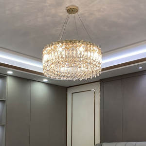 Factory Price Indoor <b>Lights</b> Hotel Modern Living Room Lamp Small <b>Crystal</b> <b>Chandelier</b> Lighting - Product Image 3