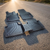 Kunden spezifische Anti-Staub wasserdichte Mode Sport 3D TPE Auto Matte langlebig Allwetter einfach zu reinigen Auto Boden matte perfekte Passform Passat 19