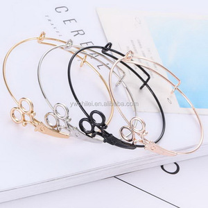 Bracelet fin avec ciseaux de cuisine, réglable, extensible, pour coiffeur/couture - Product Image 3
