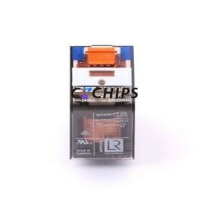 PT271024 Power Relay Through hole Component (THT) Relay 24V 2 Changeover: 2C (DPDT-Changeover)::: 400V-AC AgNi - Product Image 1