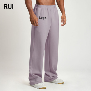 Pantalons de survêtement larges et respirants pour hommes RUIQUWIN, pantalons de sport amples et doux pour le jogging, l'entraînement physique, les pantalons décontractés quotidiens - Product Image 1