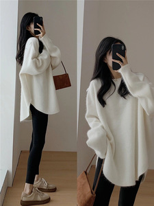 Vente en gros de vêtements d'automne et d'hiver personnalisés, nouvelle conception de couleur unie, douceur intérieure, style décontracté, longue tenue - Product Image 3