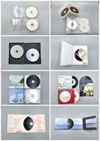 Emballage personnalisé CD DVD impression duplication disque compact