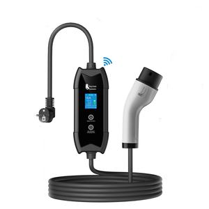 Nuevo Cargador Portátil para Vehículos Eléctricos de 3.5KW con WIFI, Aplicación y Control Remoto, Corriente Ajustable de 16A, Nivel 2, Estación de Carga Rápida para el Hogar - Product Image 1