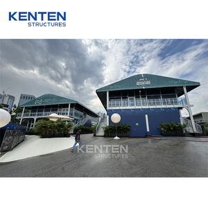 KENTEN Singapore Project Stand d'exposition à deux étages, Tente événementielle de course, Stand d'exposition extérieur à double étage pour le Grand <span class=keywords><strong>Prix</strong></span> de F1 - Product Image 5