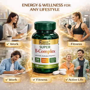 Complément alimentaire personnalisé à base de super-complex de vitamines B pour le soutien immunitaire des adultes – Comprimés de vitamines B complexes - Product Image 6