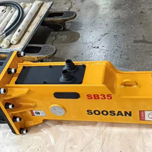 Disjoncteur hydraulique SOOSAN SB35 avec boîte à outils ciseaux tuyaux de cylindre d'azote-Garantie d'un an Caractéristiques standard - Product Image 1