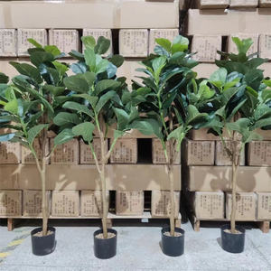 Ficus Panda-Hance plantas bonsái artificiales, decoración del hogar - Product Image 4