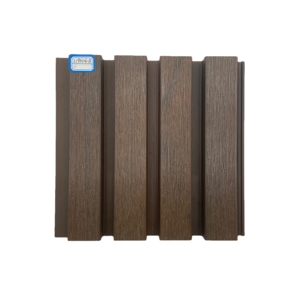 Không thấm nước Slatted <span class=keywords><strong>WPC</strong></span> castellation Chất lượng cao tường Panel <span class=keywords><strong>WPC</strong></span> tường ốp cho ngoài trời - Product Image 1
