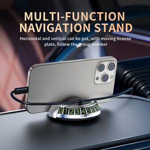 Support de téléphone de <span class=keywords><strong>voiture</strong></span> multifonctionnel de haute qualité stockage de lunettes facile d'accès support de Navigation universel accessoires intérieurs - Product Image 3