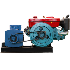 Xi lanh đơn 20kW xách tay máy phát điện diesel 15KW 24kW 3 giai đoạn AVR điều chỉnh im lặng tự động bắt đầu ATS mở khung 1500 vòng/phút - Product Image 1