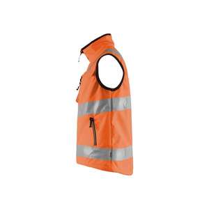 BLAKLADER - 304925175300L <b>Hi</b>-<b>Vis</b> Softshell vest <b>Orange</b> - EAN 7330509425879 <b>HI</b>-<b>VIS</b> WORKWEAR - Product Image 4