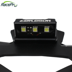 Soporte de matrícula de aluminio para motocicleta RACEPRO, eliminador de guardabarros trasero ordenado para <span class=keywords><strong>Honda</strong></span> CB650R CBR650R 2021 <span class=keywords><strong>2022</strong></span> <span class=keywords><strong>CB</strong></span>/CBR 650R - Product Image 6