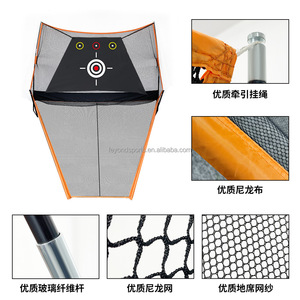Entraîneur de practise intérieur et extérieur Grand filet de frappe de <span class=keywords><strong>golf</strong></span> Filet d'entraînement de <span class=keywords><strong>golf</strong></span> de première qualité de 12 pieds avec rampe de retour de balle étendue - Product Image 4
