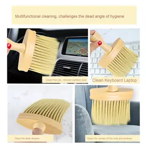 Brosse de nettoyage de la poussière pour Windows Rebords de fenêtre Clavier Poussière Nettoyage général de la maison et de la voiture Type de brosse à cheveux - Product Image 3