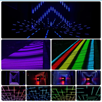 Barre de lumière LED numérique à pixels RGB à changement de couleur, étanche IP65, contrôle Artnet DMX512, haute qualité RZ, pour DJ, scène, fête
