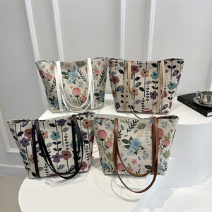 Nuova Elegante Borsa Casual da Donna Grande Capacità Borsa a Tracolla con Chiusura a Cerniera Cinghia Singola <span class=keywords><strong>e</strong></span> <span class=keywords><strong>Design</strong></span> alla <span class=keywords><strong>Moda</strong></span> - Product Image 6
