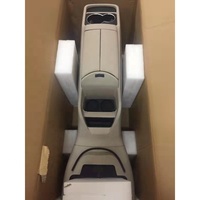 Vente Flash Usine : Boîte de Rangement Console Centrale V-CLASS Modèle 004 en Plastique, Cuir et Métal – Accessoire Intérieur de Voiture Durable