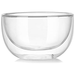 Best Selling Hand Made Borosilicate Clear <b>Double</b> <b>Wall</b> <b>Glass</b> Bowl Salad Bowl Kitchen Utensils - Product Image 3