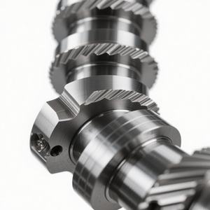 Fabricación de mecanizado CNC Piezas modificadas para motocicletas personalizadas Árbol de levas Aleación de hierro fundido gris Material compuesto de acero estructural - Product Image 2