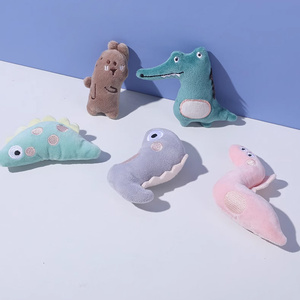 Sevimli Karikatür Modern Çevre Dostu Peluş Dayanıklı Kedi Oyuncağı, Kediler İçin Kedi Nanesi Dolu, Kaygı Giderici ve Sıkıntı Kesici - Product Image 6