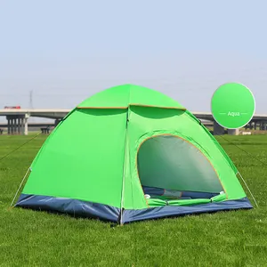 Sıcak satış açık gölgelik Tente Automatique 4 kişi kolay çabuk açılır katı fiberglas destek çift kişi katlanır çadır