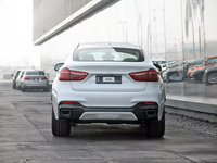 X6 F16 pare-chocs de voiture pour BMW X6 F16 F86 mise à niveau MT kit de carrosserie jupe latérale tuyau d'échappement passages de roue M sport pare-chocs de voiture avant arrière