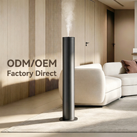 Diffuseur de parfum sans eau en aluminium à grande couverture, commande automatique par application, silencieux, certifié CE FCC, idéal pour villas et bureaux de vente – Vente directe usine
