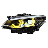 Phare avant 12V pour BMW Série 2 F22/F23/M2 avec feux de jour LED et lentille Spoon, modifié pour les modèles 2014-2021