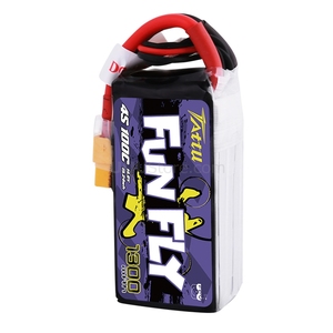Batterie Lipo <span class=keywords><strong>TATTU</strong></span> <span class=keywords><strong>FUNFLY</strong></span> 1300mAh 1550mAh <span class=keywords><strong>4s</strong></span> 14.8V 100C avec prise XT60 pour Drone FPV taille 250 230 210 180 - Product Image 5