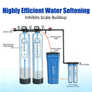 Système de filtration d'eau mécanique triple automatique pour la solution de traitement de l'eau de toute la maison résidentielle - Product Image 4