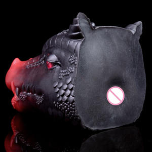 Monster Kunstmatige <span class=keywords><strong>Vagina</strong></span> Voor Mannen Masturbatie Dier Pocket Pussy Man Masturbator Seksspeeltjes Volwassen Handen Vrij - Product Image 2