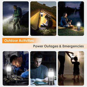 <b>Camping</b> <b>Lantern</b> <b>Led</b> Solar Rechargeable 5W Plastic Outdoor Lighting For <b>Camping</b> - Product Image 4