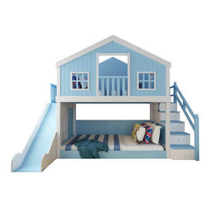 <span class=keywords><strong>Lit</strong></span> pour enfants en bois massif créatif arbre maison <span class=keywords><strong>lit</strong></span> <span class=keywords><strong>superposé</strong></span> <span class=keywords><strong>adolescent</strong></span> stockage étagère haute <span class=keywords><strong>lit</strong></span> mère avec toboggan peut être personnalisé - Product Image 2