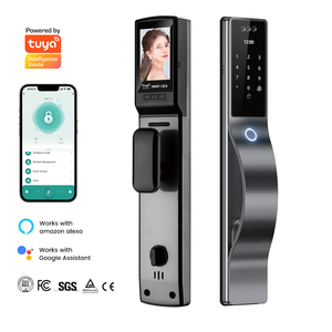 Cerradura Inteligente Tuya con Reconocimiento Facial, Cerradura Biométrica para Puerta Z51, Cerradura Inteligente TUYA - Product Image 3