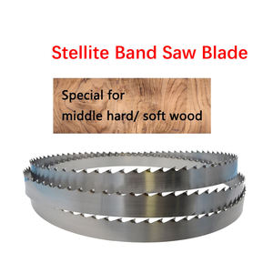 Lame de scie à ruban Stellite pour scies horizontales - Coupe le bois, les bois de moyenne dureté et les bois tendres - Product Image 1