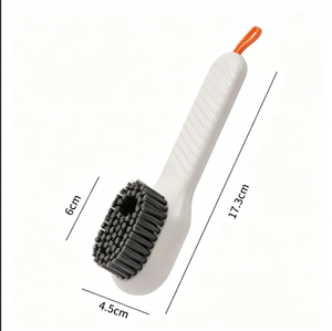 Cepillo para Zapatos Multiusos de Alta Calidad con Cerdas Suaves y Dispensador Automático de Líquido, Herramienta de Limpieza para el Hogar - Product Image 4